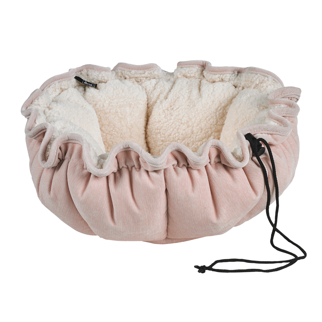 Buttercup Bed | Blush Washed Microvelvet
