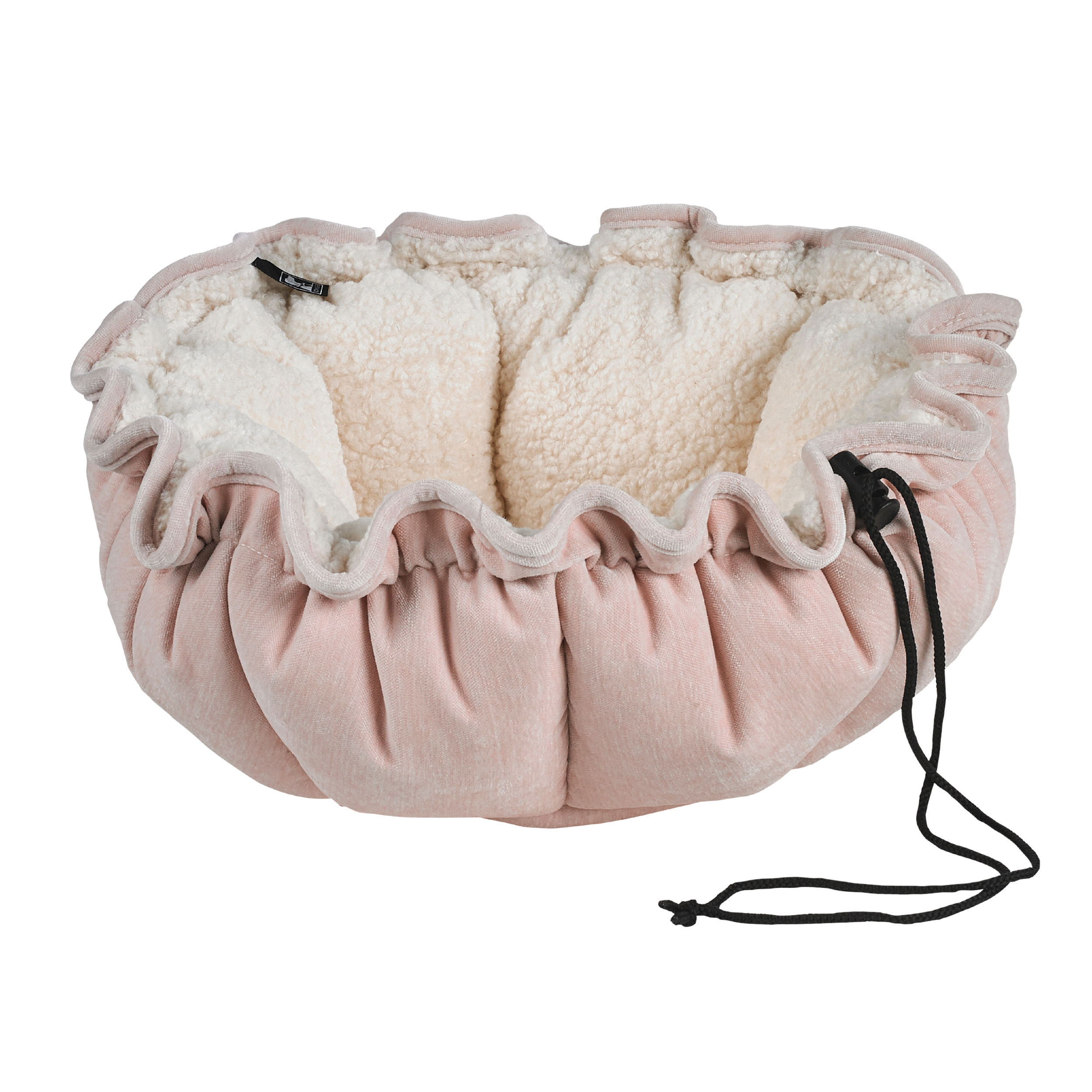 Buttercup Bed | Blush Washed Microvelvet