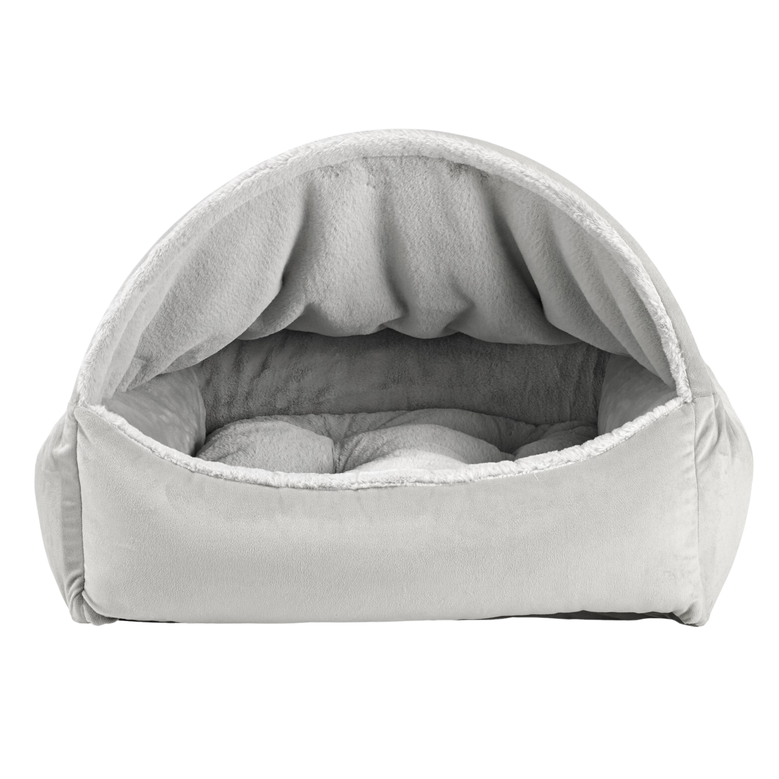 Canopy Burrow Bed | Cloud Sheepskin Faux Fur
