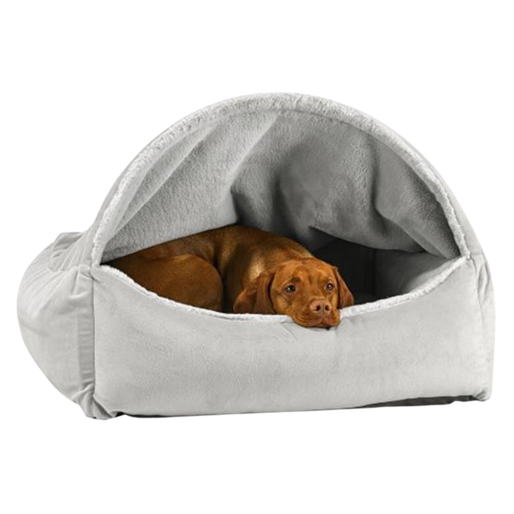Canopy Burrow Bed | Cloud Sheepskin Faux Fur