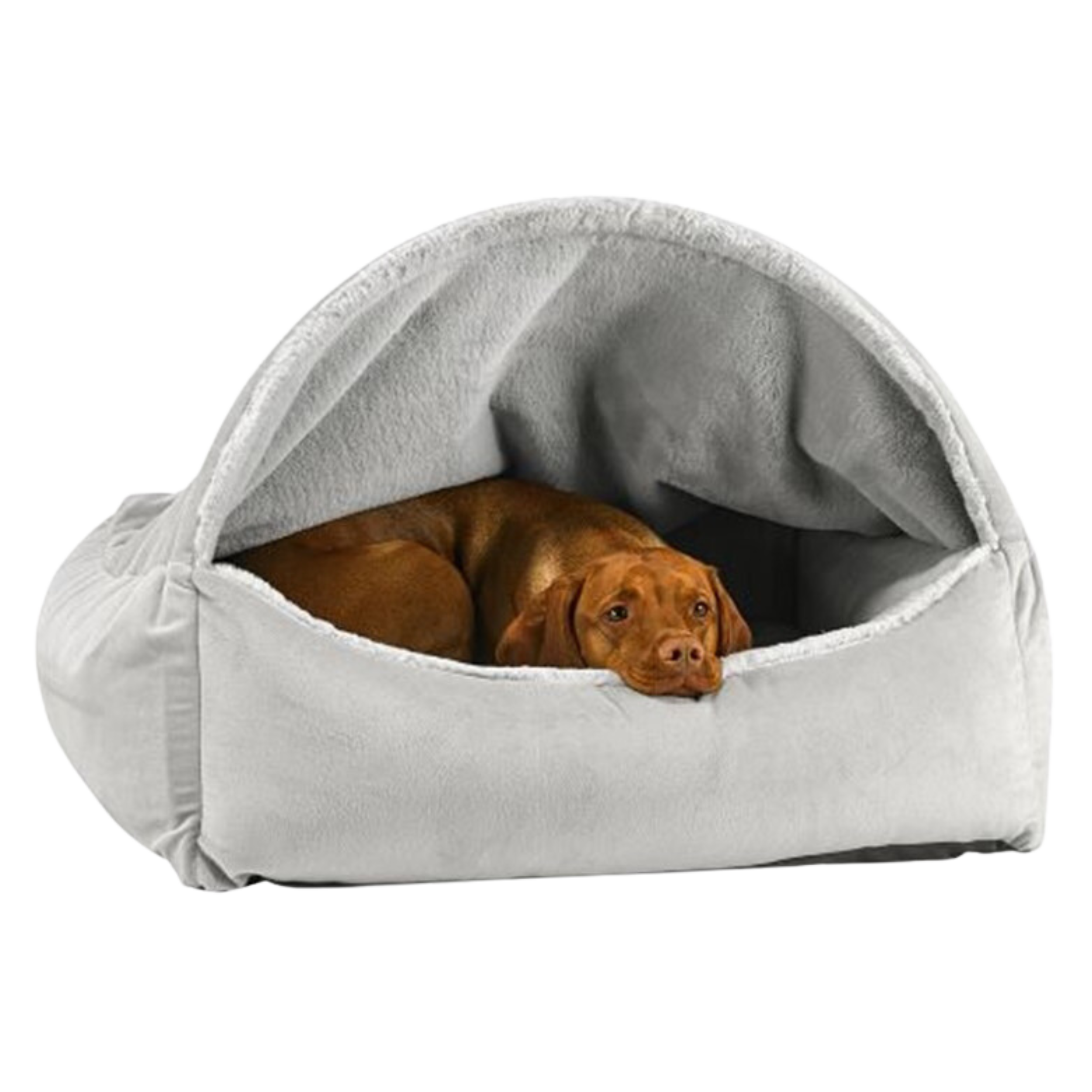 Canopy Burrow Bed | Cloud Sheepskin Faux Fur