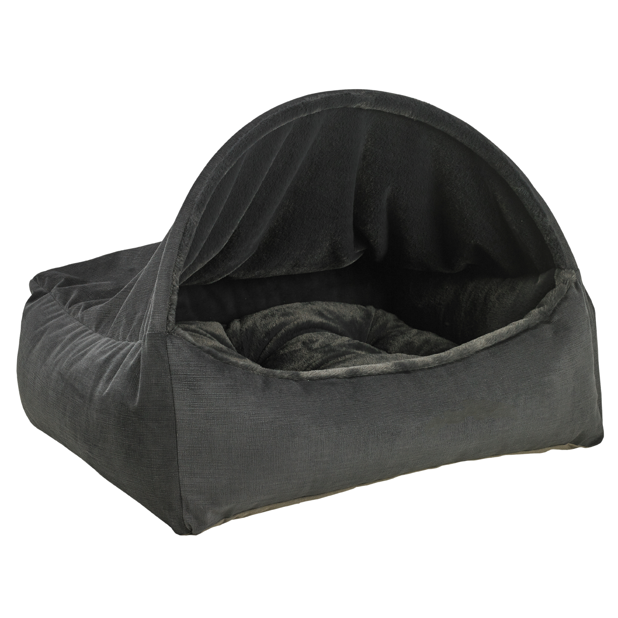 Canopy Burrow Bed | Galaxy Sheepskin Faux Fur