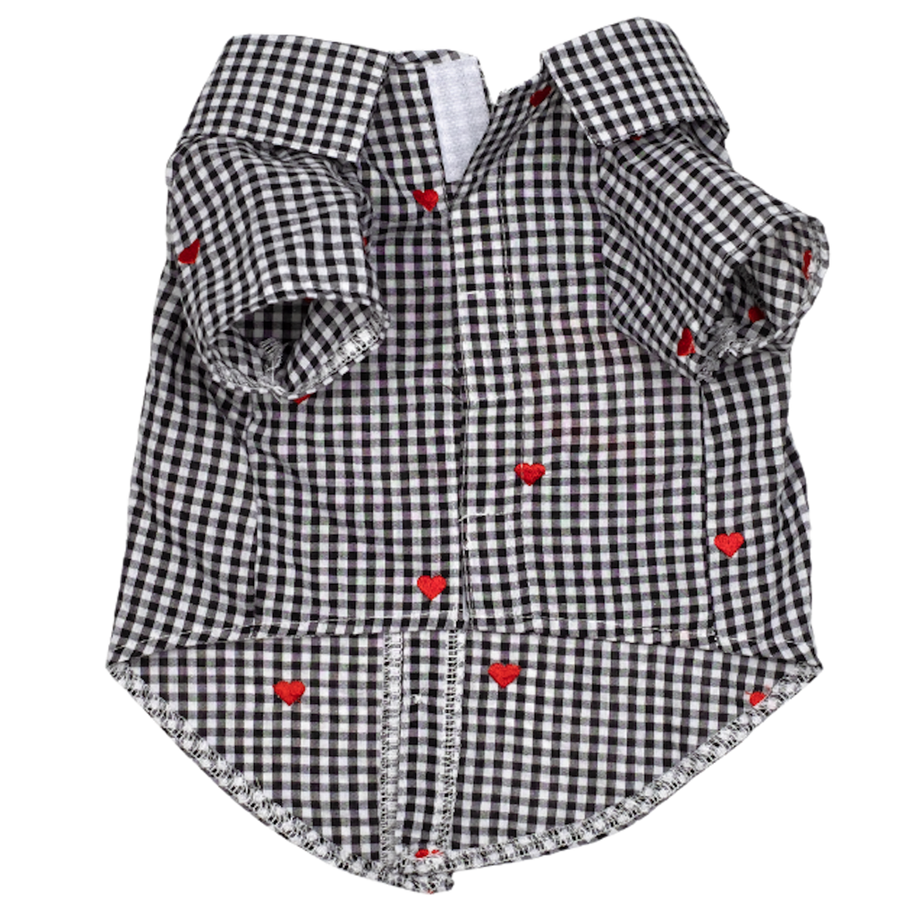 Shirt | Gingham Hearts