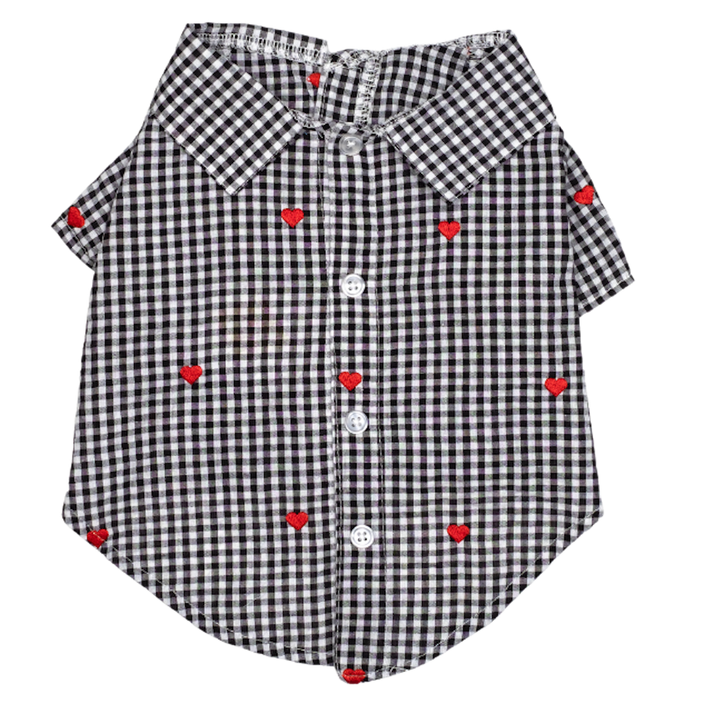 Shirt | Gingham Hearts