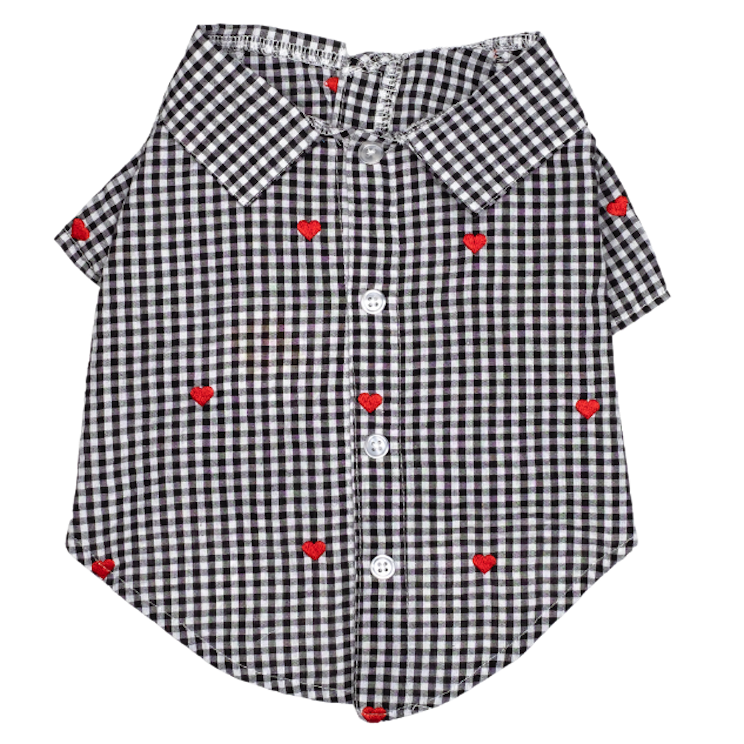 Shirt | Gingham Hearts