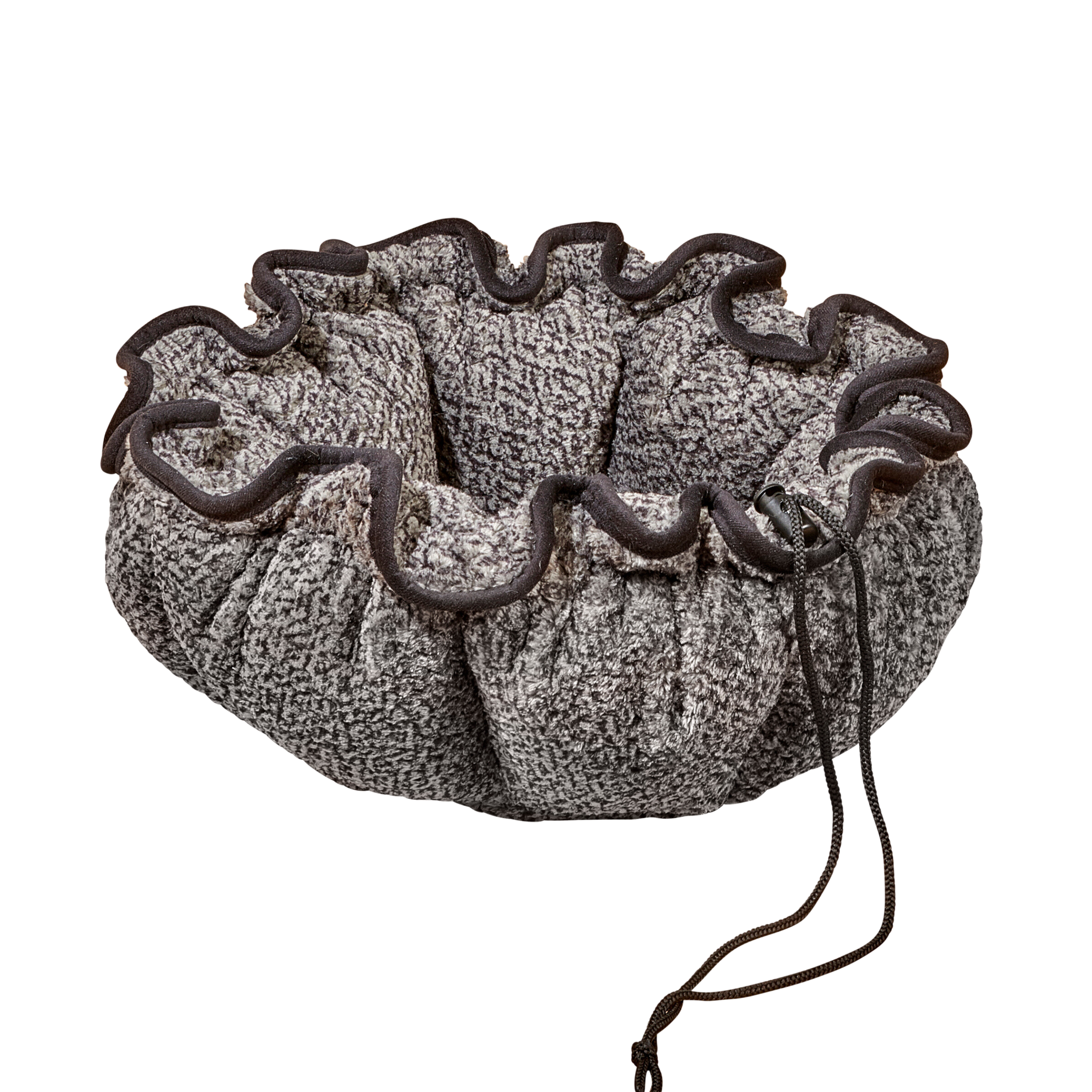 Buttercup Bed | Grey Owl Sheepskin Faux Fur