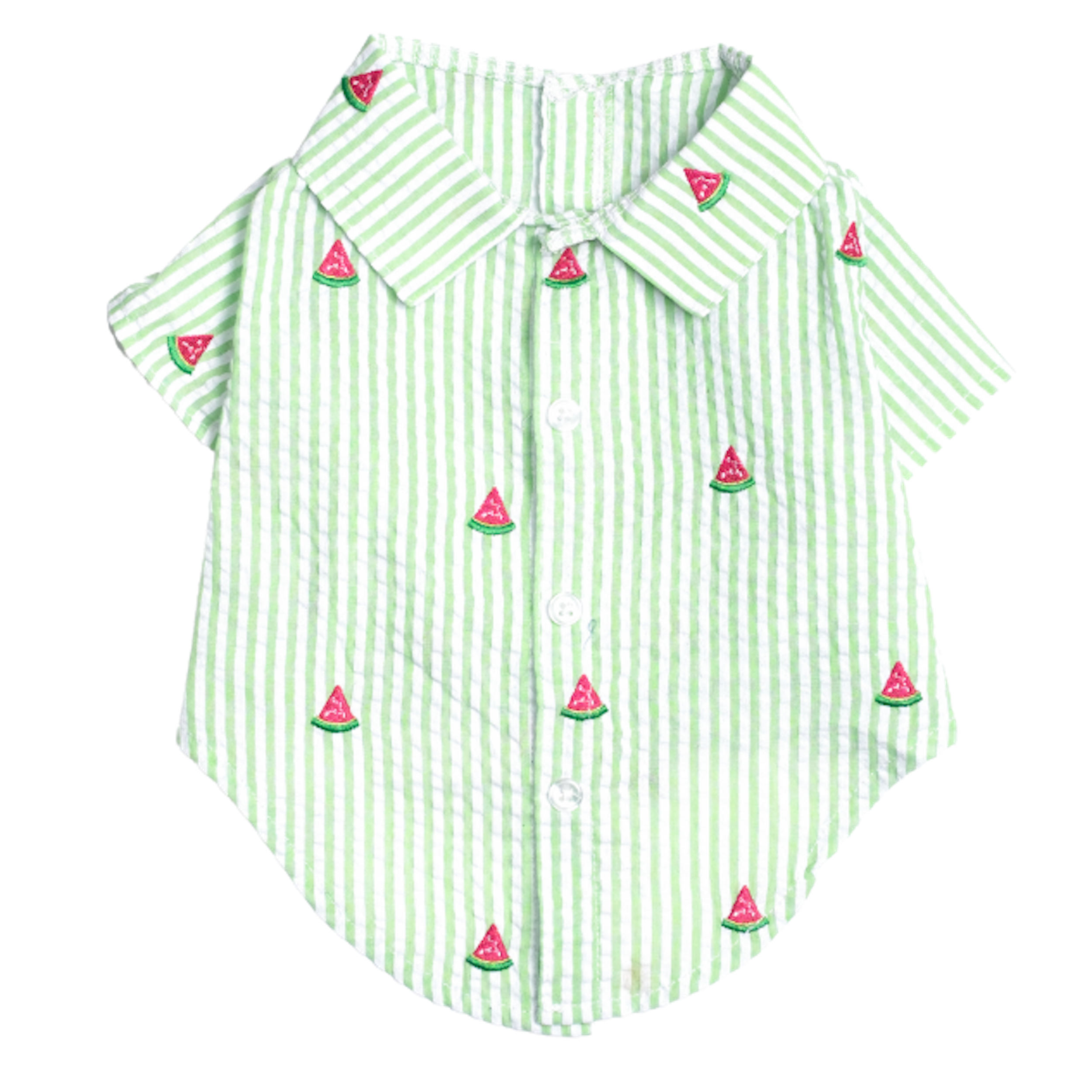 Shirt | Green Stripe Watermelon