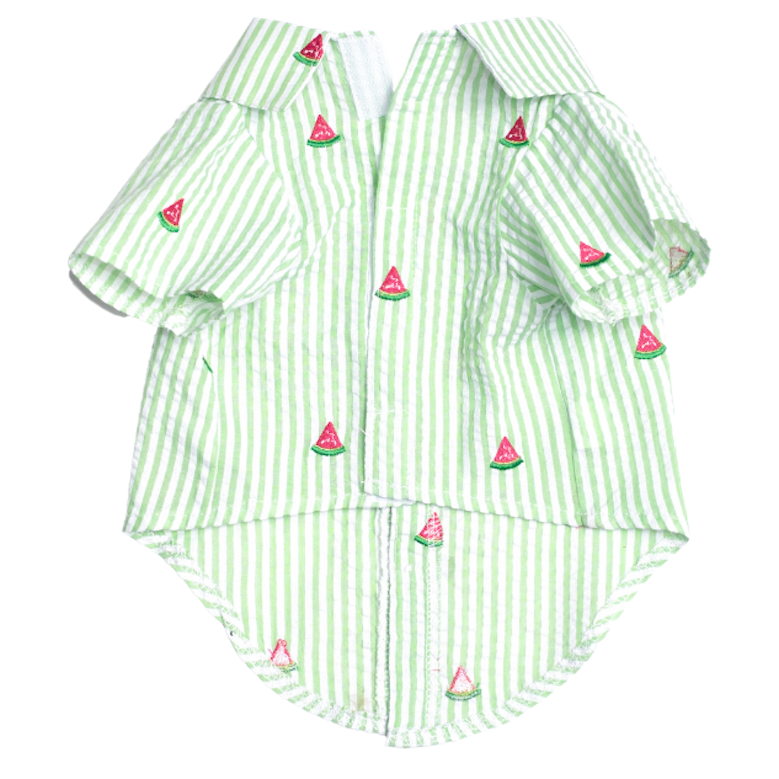 Shirt | Green Stripe Watermelon