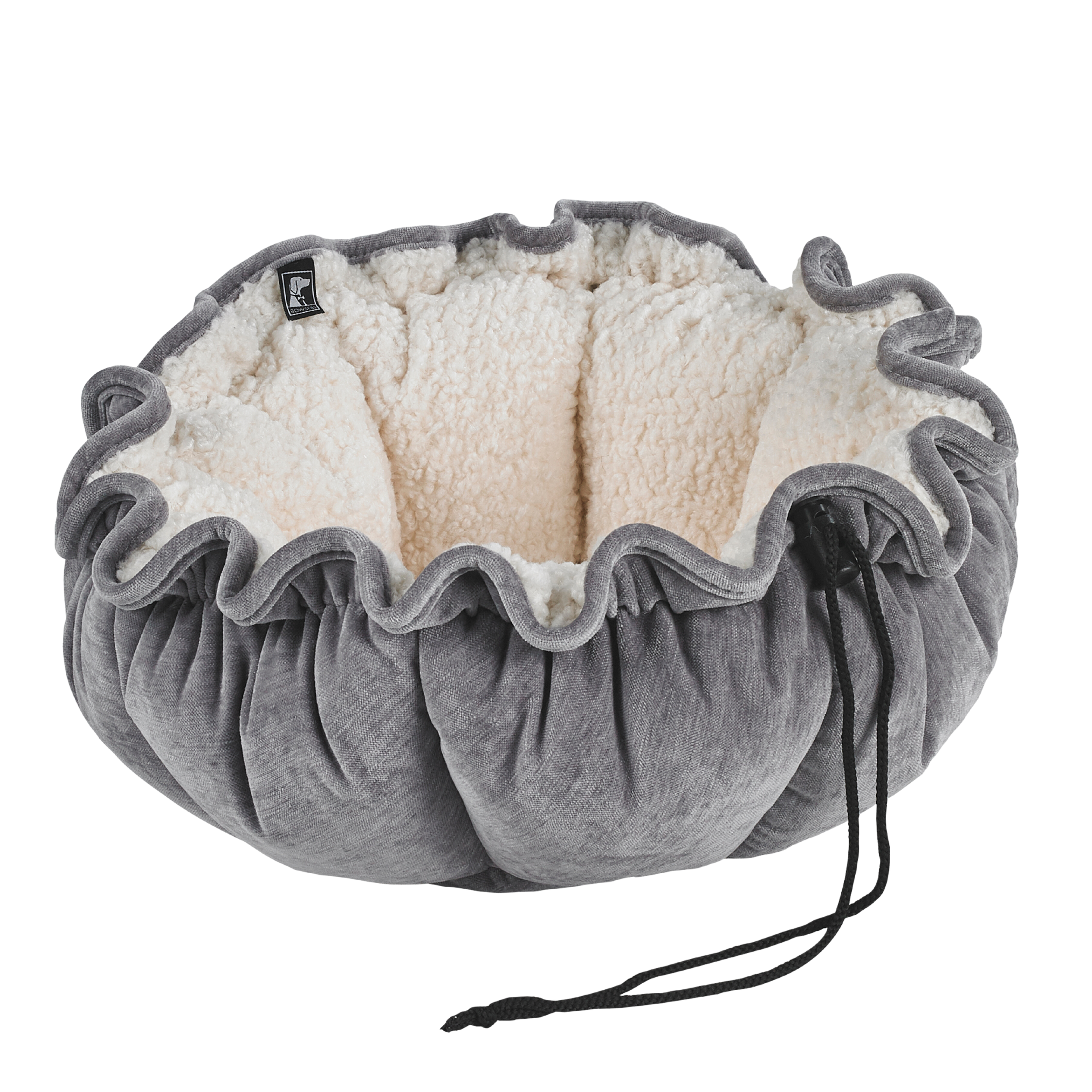 Buttercup Bed | Pumice Microvelvet